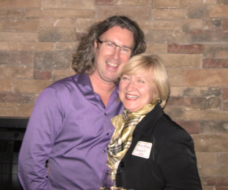 Timothy with Nancy McIntosh (Community & Development Coordinator for Community Care, St. Catharines & Thorold) at recent Customer Appreciation Party
