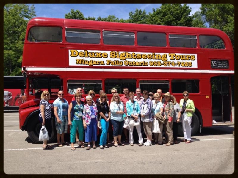 Sponsored a Sightseeing Tour Bus 