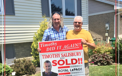 “The house is sold! Thanks to Timothy and his Team!”