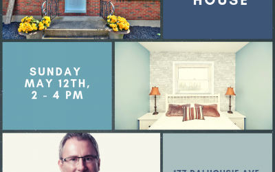 177 Dalhousie Avenue: OPEN HOUSE, Sunday May 12, 2:00 – 4:00PM