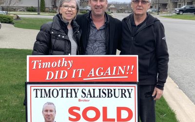 “We are thrilled with the SOLD sign on our front lawn!”
