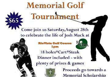 3rd Annual Josh Mack Memorial Golf Tournament